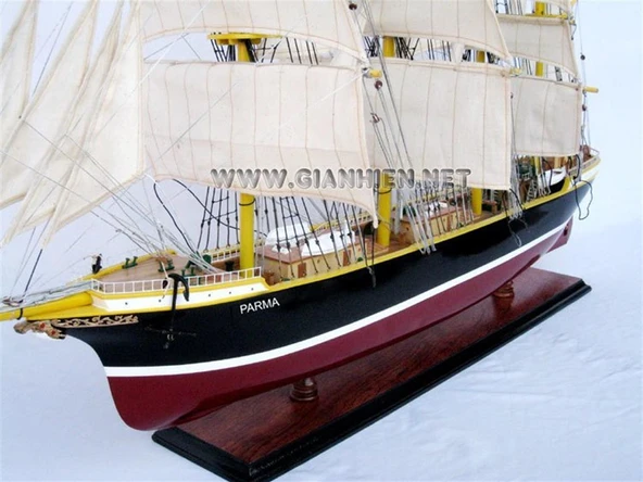 Gianhien Ts0066P Parma Ahşap Hazır Yelkenli Gemi Maketi - Resim 2
