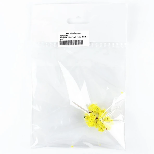 Hobbytime 5 Cm. Yassı Formlu Mabet ağacı, 5 Adet - Resim 2