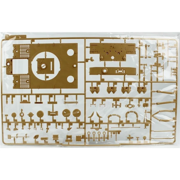 RFM 5003 1/35 Ölçek, Tiger I Erken Dönem Tankı, İç Detaylı, Plastik Model kiti - Resim 2