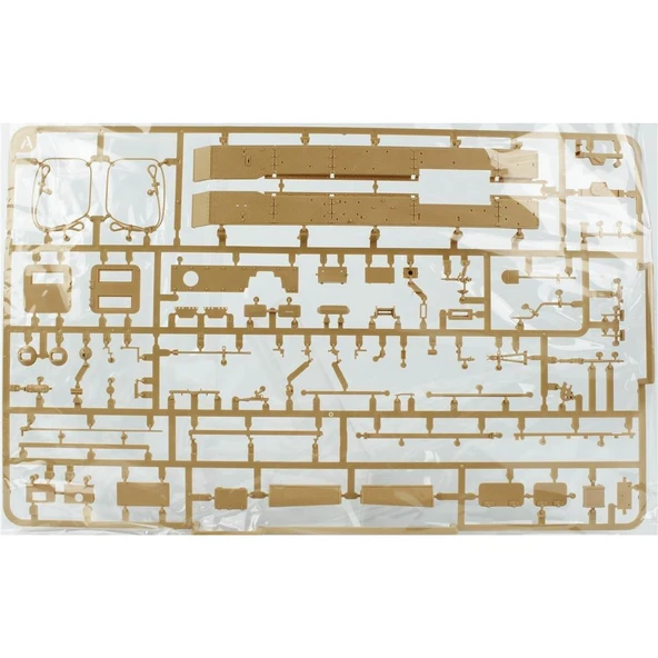 RFM 5088 1/35 Ölçek, StuG.III Ausf.G, Geç Dönem Tankı, İç Detaylı, Plastik Model kiti - Resim 3