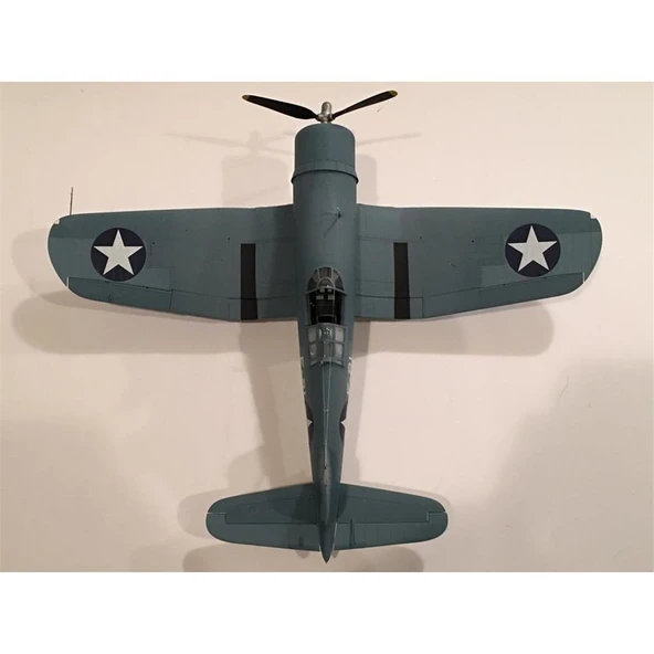 HobbyBoss 80381 1/48 Ölçek, F4U-1 Corsair (Erken Dönem), Savaş Uçağı, Plastik Model Kiti - Resim 4
