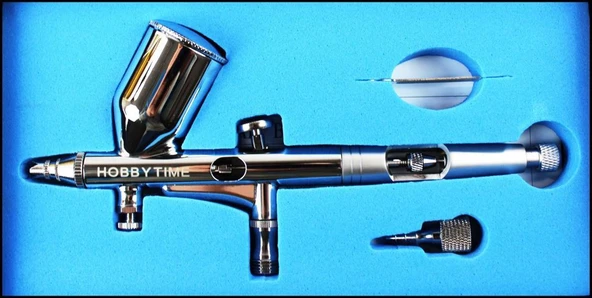 Haosheng HS-81 Çift Hamleli,Büyük hazneli Boya Tabancası - Resim 3