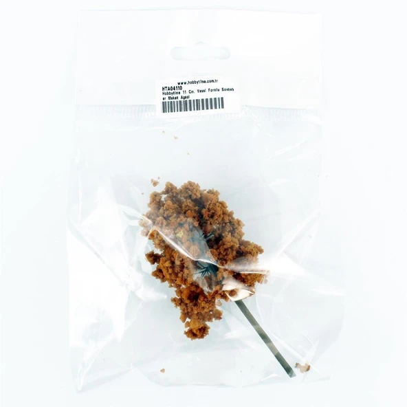 Hobbytime 11 Cm. Yassı Formlu Sonbahar Ağacı Modeli, 1 Adet - Resim 2