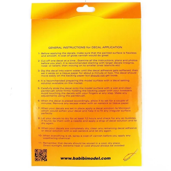 Babibi DAT-01182 1/144 Ölçek, Türk Hava Yolları Airbus A-350, Dekal Çıkartma - Resim 2