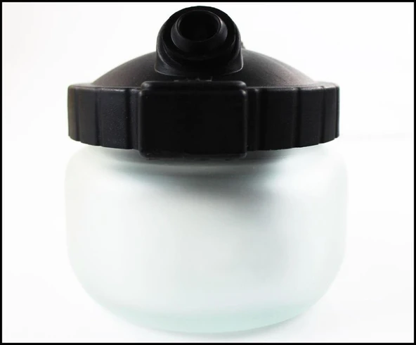 Haosheng 777A Cam Hazneli Boya Tabancası Temizleme Kabı - Resim 3