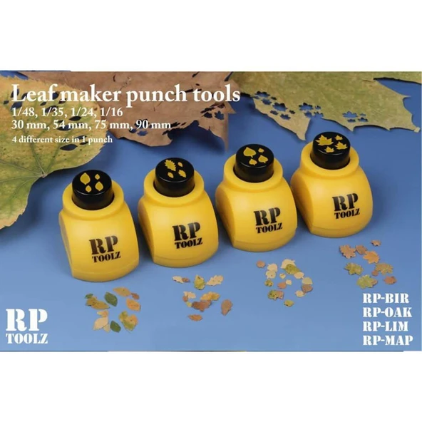 RP Toolz MAP Maple leaf maker in 4 size - Resim 2
