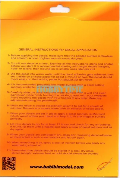 Babibi DBT01144 1/32 Ölçek, F-16 Tunç Filo, Dekal Çıkartma - Resim 3