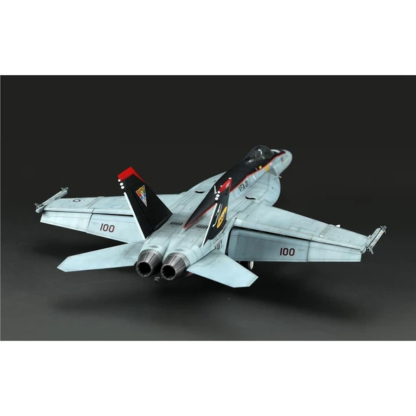 Meng LS-012 1/48 Ölçek, Boeing F/A-18E Super Hornet Savaş Uçağı, Plastik Model Kiti - Resim 4