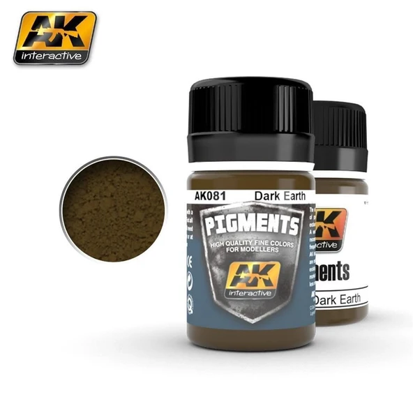 AK 081 35 ml. Dark Earth Pigment ürün görseli