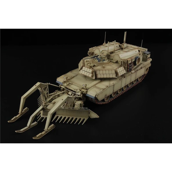 RFM 5011 1/35 Ölçek, M1 ABV Mayın Temizleme Aparatlı, Taarruz İhlal Tankı, Plastik Model kiti - Resim 3