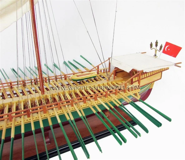 Gianhien Ts0129P Bastarde Ahşap Hazır Yelkenli Gemi Maketi - Resim 4