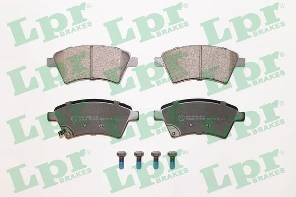 LPR 05P1245 ÖN BALATA KNG III YM 09 >-SEDICI 1.6 16V-1.9 D-MTJ 06/06 > SUZUKI SX4 6.06 > 71742853-5581079J00 ürün görseli 1