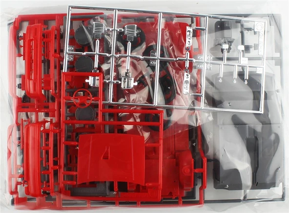 Hasegawa 20664 1/24 Ölçek, Isuzu Gemini (JT150) Irmscher Turbo (Red Color), (Limited Edition) Otomobil Plastik Model Kiti - Resim 4