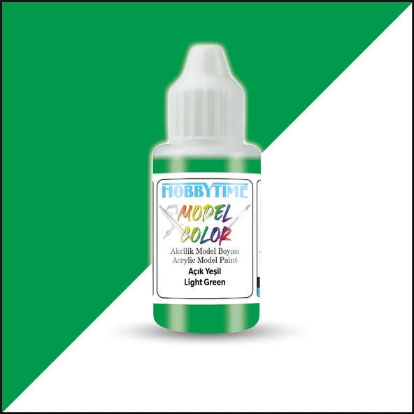 Hobbytime 405 18 ml. Açık Yeşil Light Green), Akrilik Model Boyası ürün görseli