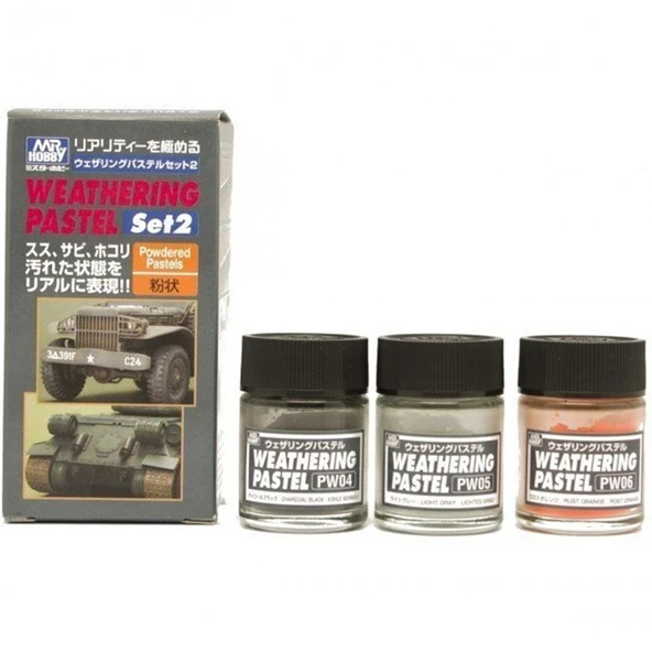 Mr.Hobby PP-102 Eskitme Pastel Set.2 ürün görseli 1