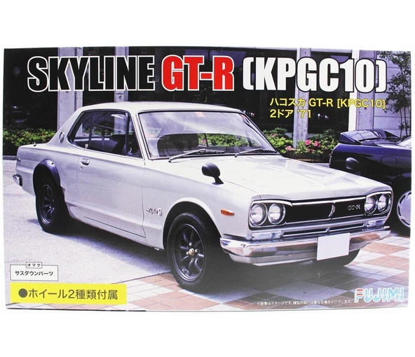 Fujimi ID-33 03934 1/24 Ölçek, Nissan KPGC10 Skyline GT-R 2 Door 1971, Otomobil Plastik Model Kiti ürün görseli
