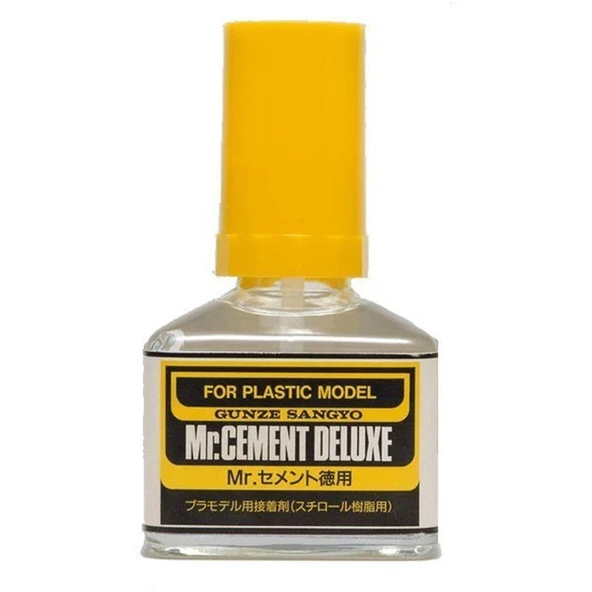 Mr.Hobby MC-127 40 ml. Mr.Cement, Deluxe Plastik Yapıştırıcısı ürün görseli