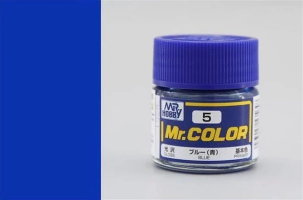 Mr.Hobby C-005 10 ml. Blue, Mr.Color Serisi Model Boyası ürün görseli