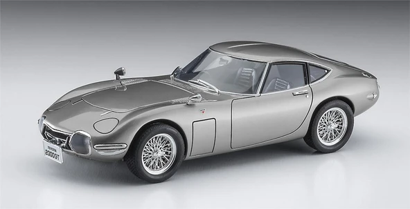 Hasegawa 20617 1/24 Ölçek, Toyota 2000GT (Wire Wheel), (Limited Edition) Otomobil Plastik Model Kiti - Resim 2
