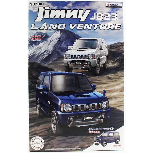 Fujimi C-NX-15 06632 1/24 Ölçek, Suzuki Jimny JB23 (Rand Venture/Nocturne Blue Pearl), Cip Plastik Model Kiti ürün görseli