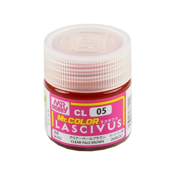 Mr.Hobby CL-05 10 ml. Pale CLear Brown, Lascivus Serisi Model Boyası ürün görseli 1