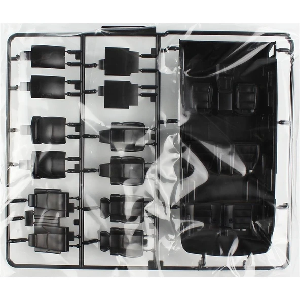 Fujimi C-NX-1 06609 1/24 Ölçek, Toyota Vellfire ZA G Edition (Black), Minibüs Plastik Model Kiti - Resim 2