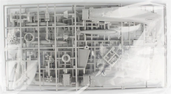 Hasegawa 2466 1/72 Ölçek, A-1H Skyraider w/ Rocket pod, (Limited Edition), Savaş Uçağı Plastik Model Kiti - 2