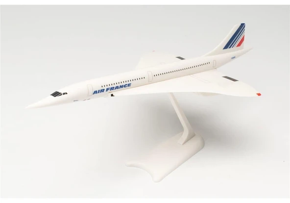 Herpa 605816-001 1/250 Ölçek, Air France Concorde - F-BVFB, Sergilemeye Hazır Model Yolcu Uçağı ürün görseli