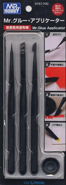 Mr.Hobby GT-57 Yapıştırıcı ve Macun Uygulama Küreği, 3 Adet ürün görseli