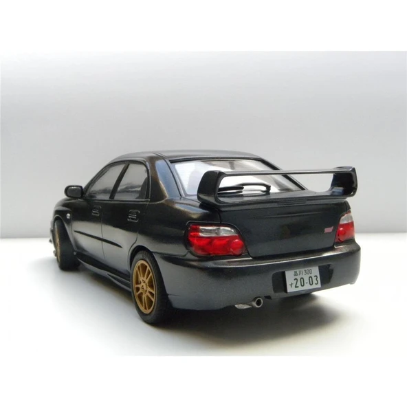 Fujimi ID-103 03940 1/24 Ölçek, Subaru Impreza WRX Sti/2003 V-Limited, (Cam Boyama Maskesi ile), Otomobil Plastik Model Kiti - Resim 3