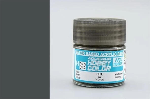 Mr.Hobby H-342 10 ml. Oil, Aqueous Serisi Model Boyası ürün görseli 1
