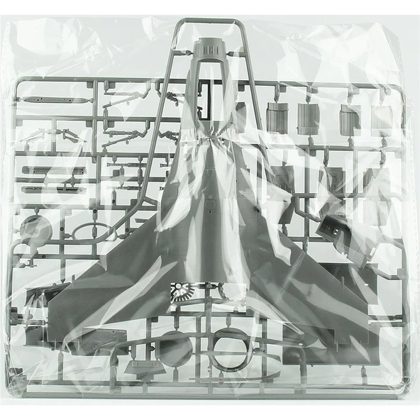 Kinetic K48102 1/48 Ölçek, F-16C Blok 25/42 USAF Savaş Uçağı, Plastik Model kiti - Resim 4