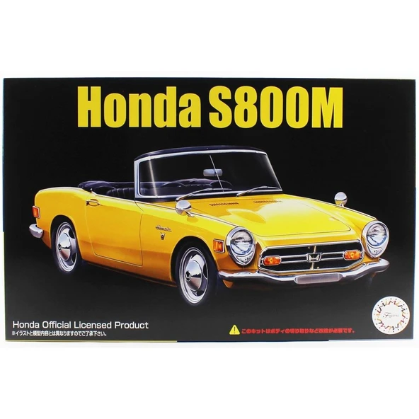 Fujimi ID-309 04764 1/24 Ölçek, Honda S800M, Otomobil Plastik Model Kiti ürün görseli