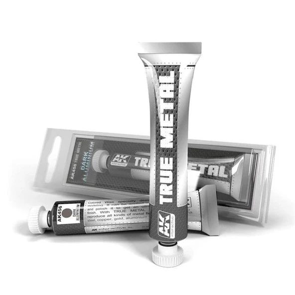 AK 456 20 ml. Dark Aliminium, True Metal Serisi Model Boyası ürün görseli