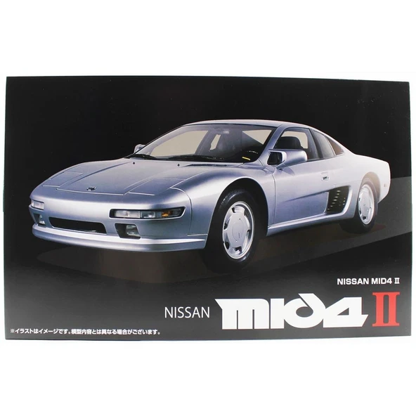 Fujimi ID-65 04719 1/24 Ölçek, Nissan MID4 II, Otomobil Plastik Model Kiti ürün görseli 1