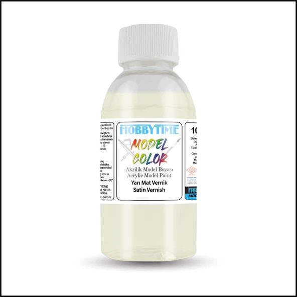Hobbytime 508 100 ml. Yarı Mat Vernik (Satin Varnish) ürün görseli