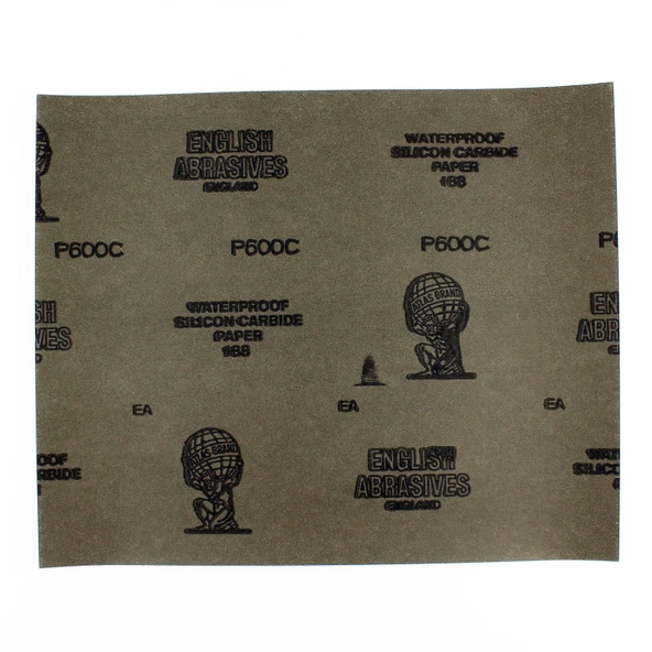 No.600 280X230Mm Silikon Karpit 188 Kalite Zımpara - Resim 2