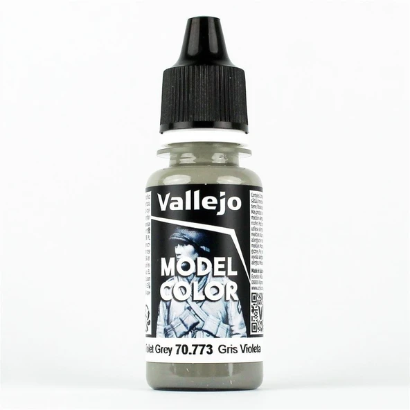 Vallejo 70773 18 ml. (183) Violet Grey, Model Color Serisi Model Boyası ürün görseli 1