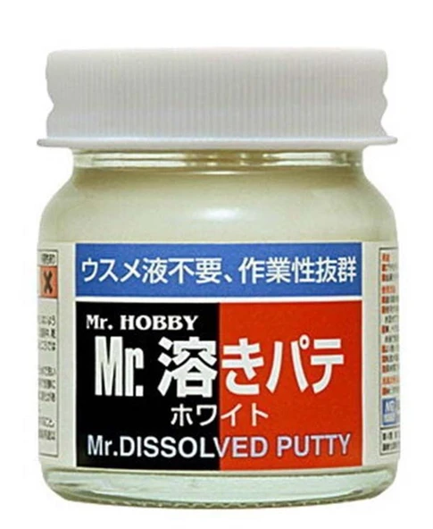 Mr.Hobby P-119 40 ml. Mr.Dissolved Putty, Sıvı Dolgu Macunu ürün görseli