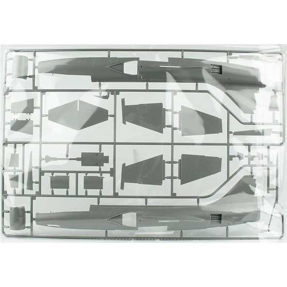 Kinetic K48096 1/48 Ölçek, F-104A/C (USAF Startfighter) Savaş Uçağı, Plastik Model kiti - Resim 3
