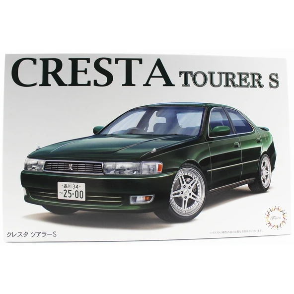 Fujimi ID-305 04758 1/24 Ölçek, Toyota Cresta Toure S, Otomobil Plastik Model Kiti ürün görseli 1