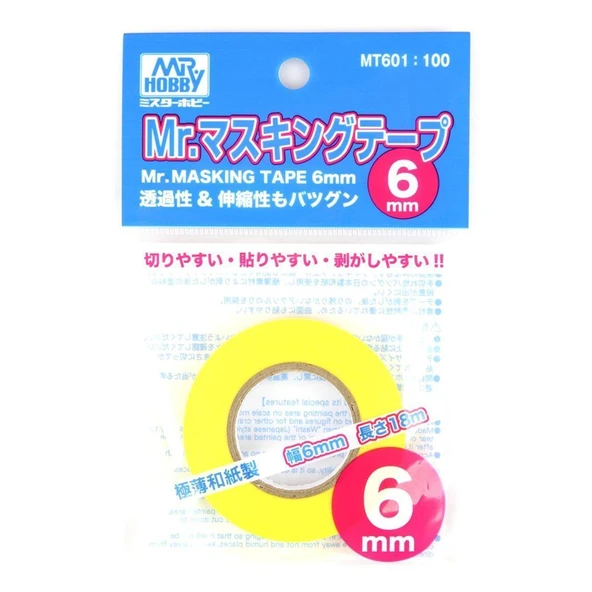 Mr.Hobby MT-601 6 mm. Maskeleme Bantı - Resim 2