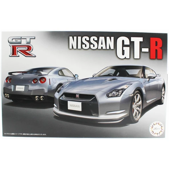 Fujimi ID-2 04748 1/24 Ölçek, Nissan GT-R, Otomobil Plastik Model Kiti ürün görseli 1