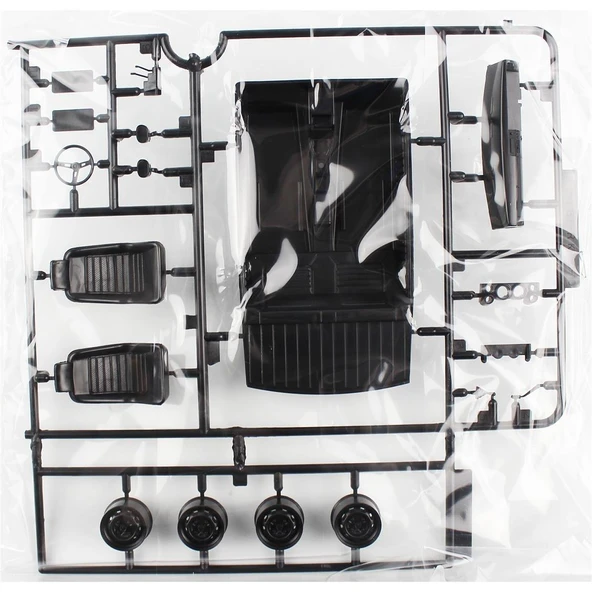 Fujimi ID-33 03934 1/24 Ölçek, Nissan KPGC10 Skyline GT-R 2 Door 1971, Otomobil Plastik Model Kiti - Resim 2