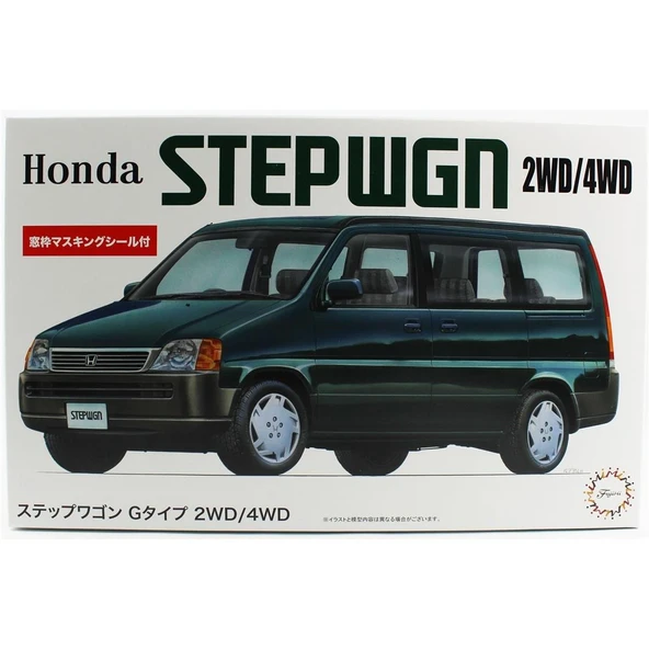 Fujimi ID-58 04704 1/24 Ölçek, Honda Step Wgn G-type '96 2WD/4WD, Minibüs Plastik Model Kiti ürün görseli