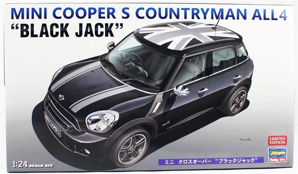 Hasegawa 20704 1/24 Ölçek, Mini Cooper S Countryman All4, Otomobil Plastik Model Kiti ürün görseli