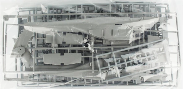 Hasegawa PT24 7224 1/48 Ölçek, AH-64A Apache, Askeri Helikopter Plastik Model Kiti - Resim 2