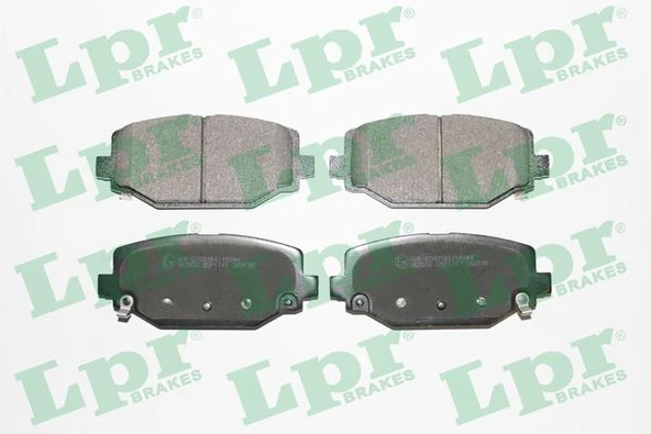 LPR 05P1747 ARKA FREN BALATASI FIAT FREEMONT 11>15 LANCIA VOYAGER MPV 11>14 K68159526AC-K68159526AC-68144209AA ürün görseli 1