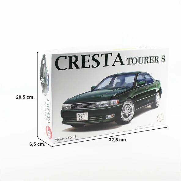 Fujimi ID-305 04758 1/24 Ölçek, Toyota Cresta Toure S, Otomobil Plastik Model Kiti - Resim 5