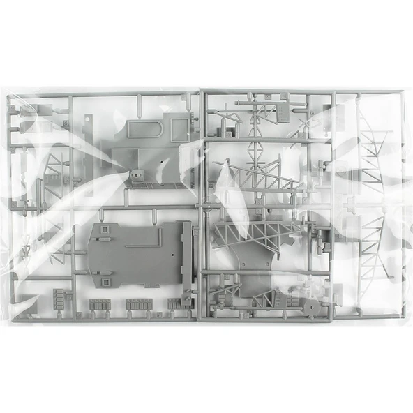 Dragon 1003 1/350 Ölçek, USS Ticonderoga CG-47 Güdümlü Füze Kruvazörü Plastik Model Kiti - Resim 4